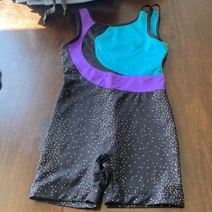 Danskin girls gymnastics suit, size 6
